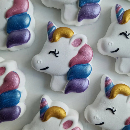 Unicorn Head Bath Bomb image 0